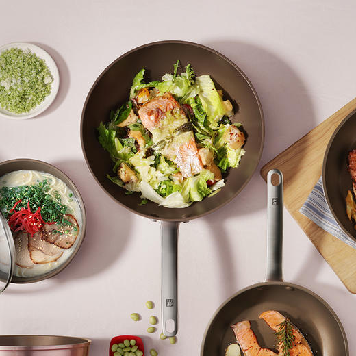 ZW-EY105 ZWILLING Enjoy 30cm 中式炒锅（粉色）运输型包装 商品图3