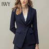 IWY/高端藏青色西装套裙OL商务正装女售楼部工作服女职业气质套装CS11356 商品缩略图4