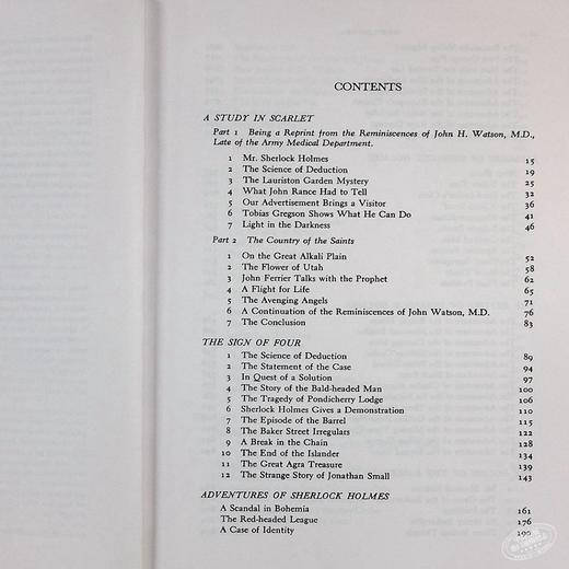 【中商原版】福尔摩斯全集探案精装 柯南道尔 英文原版小说 英文版 Complete Sherlock Holmes 英文原版书  神探夏洛克 电影主角 商品图4