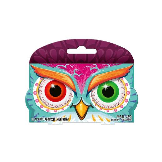 口力大眼仔爆浆软糖36g 商品图0