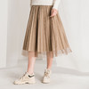 famecoco范可儿时尚百褶裙优雅纱裙半身裙F218HA006 商品缩略图0