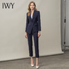 IWY/藏青色商务气质职业装西装外套女高端律师职场通勤正装ol工服CP11356 商品缩略图2