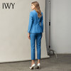 IWY/高端蓝色职业套装女时尚修身西服外套气质女神范美容院工作服 194027CP1 商品缩略图3