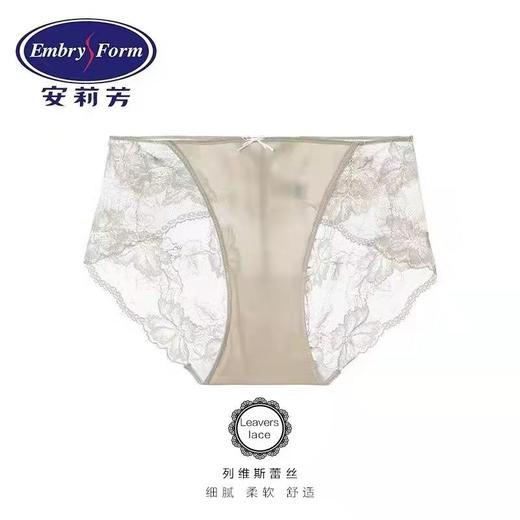【列维斯蕾丝】安莉芳专柜新品内裤女薄款通透低腰三角裤E300365 商品图1