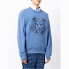 【二】KENZO 高田贤三 虎头印花+小虎头 男士卫衣 蓝色 FB65 SW005 4MO 72 商品缩略图3