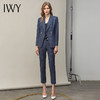 IWY/蓝色条纹西装套装女气质英伦风高端商务OL职业装置业顾问工服CP11348 商品缩略图2