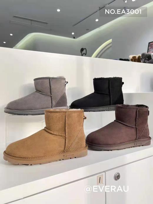 EVERAU/Mini Button澳洲A级美利奴羊毛雪地靴，下单备注颜色尺码:35-41 商品图3