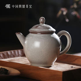 问鼎哥窑致巧款蓬留壶