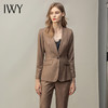 IWY/卡其西服套装女英伦风面试工作服OL休闲职业装高端小西装通勤正装CP11370 商品缩略图1