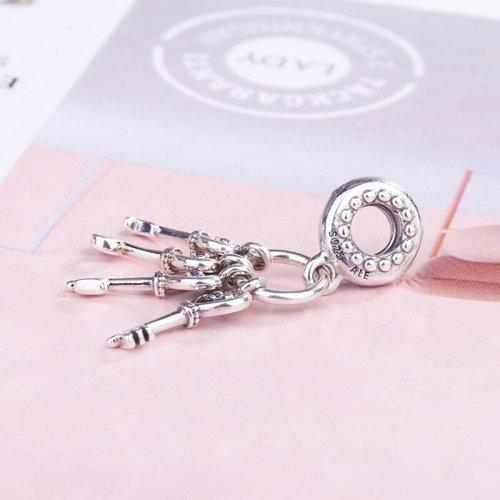 PANDORA/潘多拉女士925银串饰吊坠爱之钥797654NPMMX 商品图3