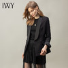 IWY/气质优雅黑色纱裙西装外套女时尚百搭通勤职业裙装工作服C10380+7500457 商品缩略图1