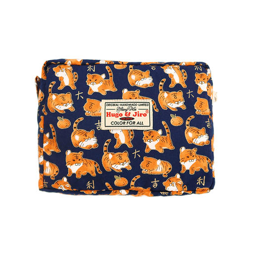 HUJI祤集Motley收纳包插画老虎老虎 商品图3