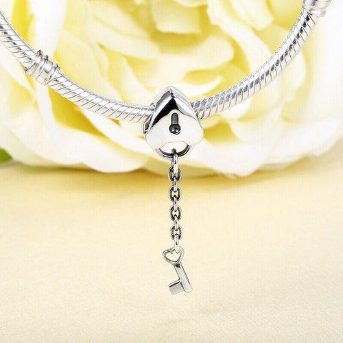 PANDORA/潘多拉 925银心形串饰串珠 790971 银色 商品图3