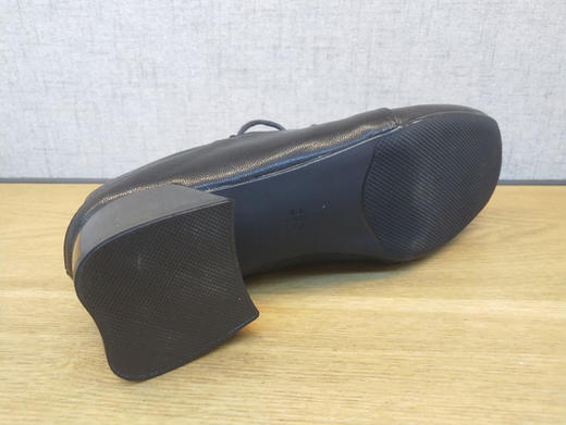 豪行休闲鞋女2021年新款春款潮网红方头单鞋21128780正品中跟系带 商品图4