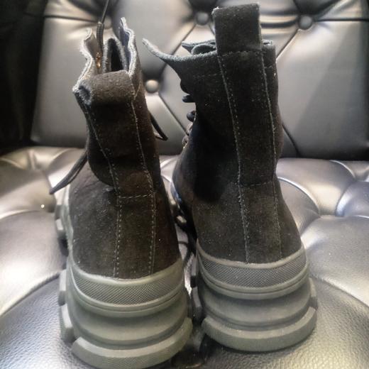 lfgj  jeans  BB103时尚舒适全皮加绒女靴 商品图2