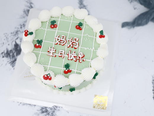 小清新送妈妈/闺蜜/女士蛋糕3（中间字可以变，请备注） 商品图0