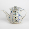 【虚空藏窑】日本原产小花唐草系列九谷烧手工茶壶 商品缩略图0