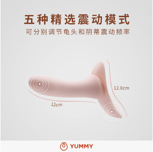 房趣穿戴裤液态硅胶震动无线遥控阳具女同拉拉贴身穿戴阳具裤情趣T 商品图7