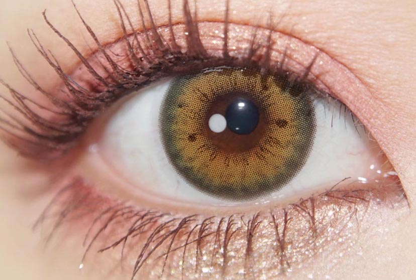 虹膜7.0 cd1 黑斑 蓝/棕/灰/绿【一片装】外国人 / 改瞳色 / 年抛