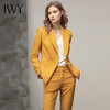 IWY/西装套装女黄色高档职业装气质女神范时尚正装套裤工作服CP11348 商品缩略图2