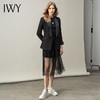 IWY/气质优雅黑色纱裙西装外套女时尚百搭通勤职业裙装工作服C10380+7500457 商品缩略图3