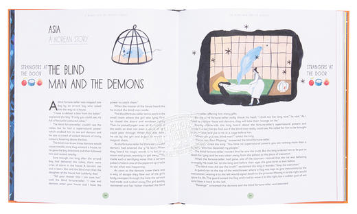 【中商原版】文学收集录 神奇的故事 World Full of Spooky Stories 英文原版进口图书  插图绘本 15岁以上 儿童小初文学 商品图5