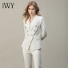 IWY/杏色西服套装女长袖英伦风气质干练时尚高端职业装商务工作服CP31376 商品缩略图1