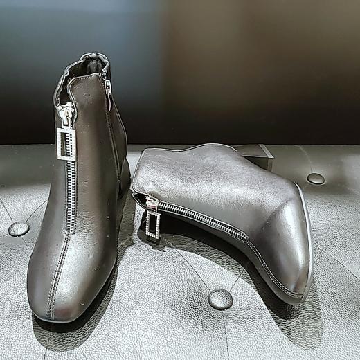 lfgj  jeans  BH301 牛皮方根棉靴 商品图2