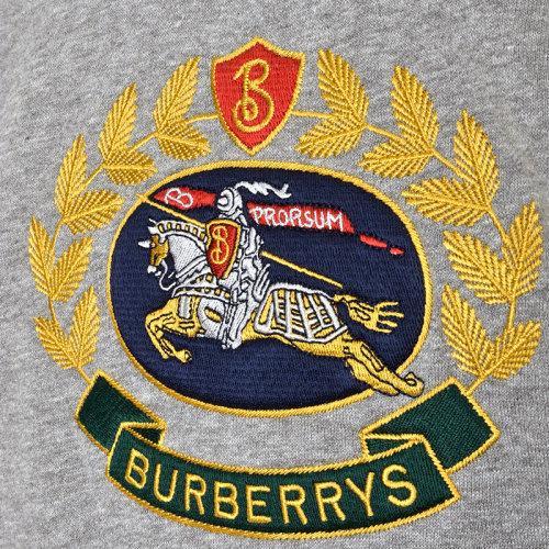 BURBERRY/博柏利  21春夏 男装 服装 黑色棉质混纺典藏绣标新徽标时尚休闲套头长袖时尚 男士卫衣 8002956 商品图8