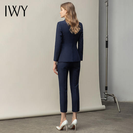 IWY/西装职业套装女高端经理西服套裤气质商务正装白领面试工作服CP10350 商品图3