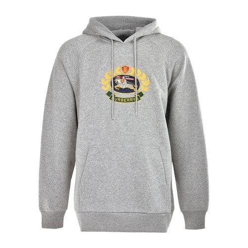 BURBERRY/博柏利  21春夏 男装 服装 黑色棉质混纺典藏绣标新徽标时尚休闲套头长袖时尚 男士卫衣 8002956 商品图5