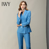 IWY/高端蓝色职业套装女时尚修身西服外套气质女神范美容院工作服 194027CP1 商品缩略图2