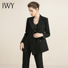 IWY/高级感黑色西装工作服职业装气质时尚售楼部置业顾问女装套装213156C1+P3 商品缩略图1