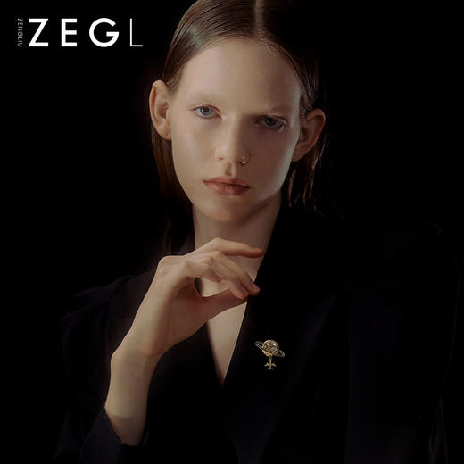 ZENGLIU星球飞机胸针女夏季ins潮个性别针装饰胸花百搭衣服配饰品 商品图2