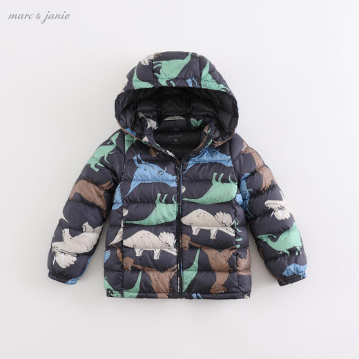 马克珍妮新款冬装 男女童超轻羽绒服 宝宝羽绒外套213382 商品图3