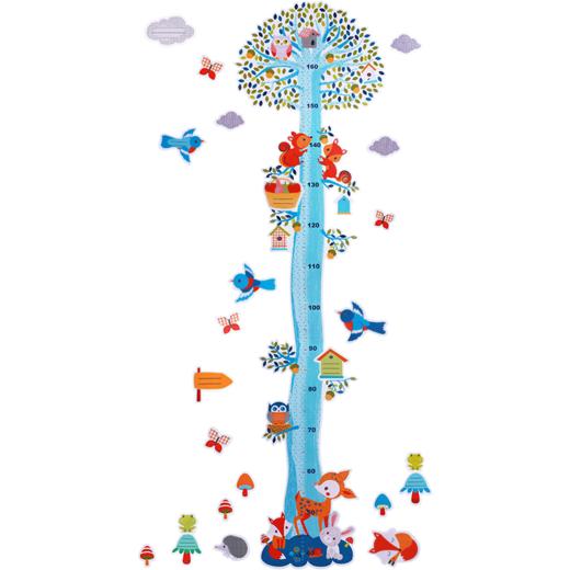 DJECO法国原产身高贴，高品质防水贴纸 商品图0