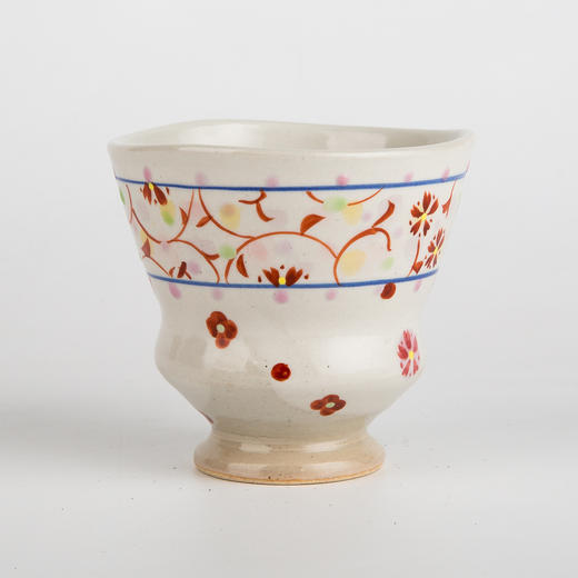 【虚空藏窑】日本原产虚空藏窑小花唐草系列手工杯 商品图6