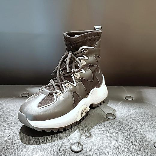 lfgj  jeans BJ801 牛皮磨砂拼接棉鞋 商品图0