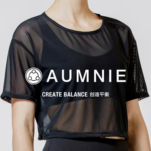 【AUMNIE】露脐短款网纱上衣 CROPPED MESH TEE 商品图3