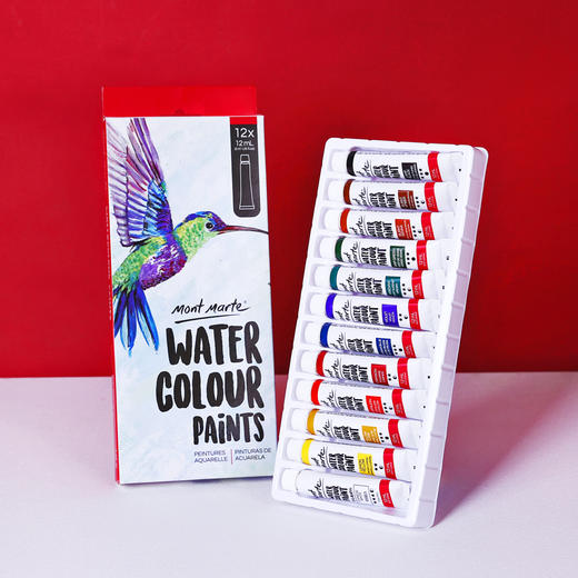 蒙玛特12色12ML水彩套装PMHS0027 商品图0