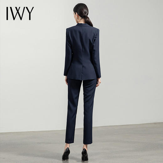 IWY/时尚女总裁套装英伦风高端职业装商务时尚西装气质正装干练工作服C1361-L+P1112 商品图3