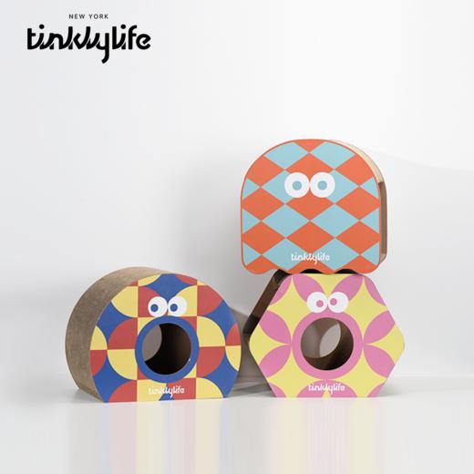 Tinklylife 小怪物系列猫窝猫抓板 商品图3