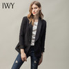 IWY/时尚牛仔裤西装套装女休闲气质西服外套商务修身上班职业正装C10380 商品缩略图0
