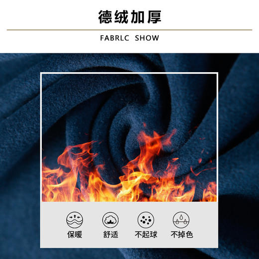 【德绒保暖套装】大依优型大码男装保暖内衣套装加肥加大号宽松肥佬德绒无痕秋衣秋裤 商品图1