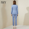 IWY/蓝色通勤西装套装女时尚高端讲师职业装气质女神范主持人正装203135C1+P1 商品缩略图3