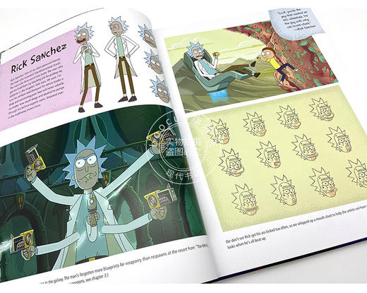 瑞克和莫蒂动画设定集2 英文原版 The Art of Rick and Morty Volume2 商品图3