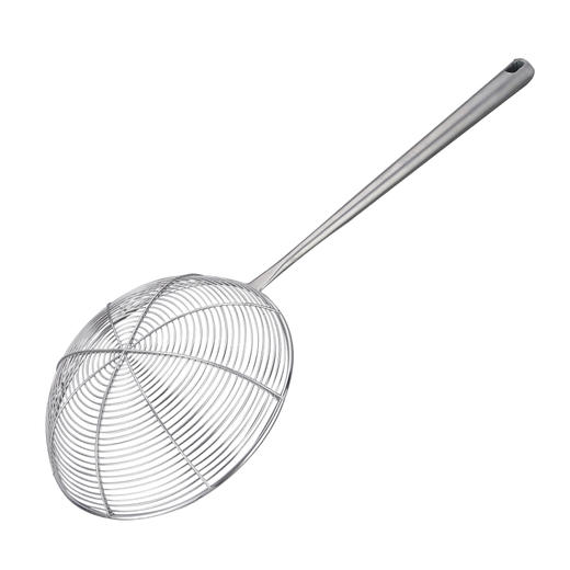 美思工房304不锈钢漏网筛家用笊篱厨房捞面勺大号过滤网 商品图0