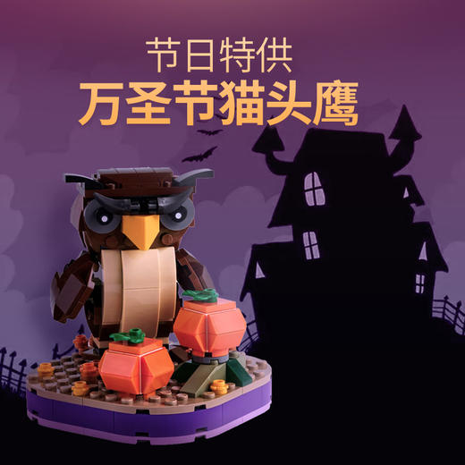 乐高万圣节猫头鹰40497 商品图3