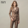 IWY/咖色工作服套装女装时尚修身西装正装气质ol商务律师通勤职业装CP11372 商品缩略图2