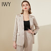 IWY/香槟色西装套装时尚修身韩版高端职业装气质女神范通勤商务工作服203018C1+P2 商品缩略图3
